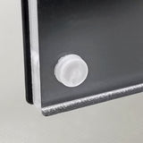 FixtureDisplays? 4 X 6 Hanging Frame Sleek Metal Photo Frame for Home and Office Use 22205