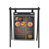 FixtureDisplays? 4 X 6 Hanging Frame Sleek Metal Photo Frame for Home and Office Use 22205