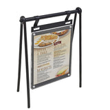 FixtureDisplays? 4 X 6 Hanging Frame Sleek Metal Photo Frame for Home and Office Use 22205
