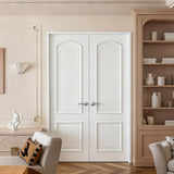 FixtureDisplays? 60 x 96 Inward-Opening Double door Premium MDF 22207-D8 22207-D8