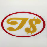 59.7X38.8"Acrylic Waterproof Plastic Signs for Outdoors Use Accept custom orders 22211 LOGO SIGN