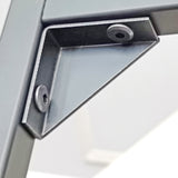 2-Sided Belt Display Rack, 32 Hooks Metal Retail Stand, Scarf Necktie Purse 22220