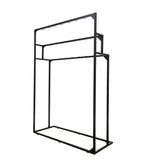 FixtureDisplays? 43W x 59H x 15.7D Belt Display Rack White 22221 22221
