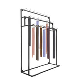 FixtureDisplays? 43W x 59H x 15.7D Belt Display Rack White 22221 22221