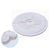 23.62¡± Gypsum Ceiling Medallion French Style Vintage Ceiling Decoration 22238