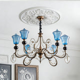 25.59 Inch Ceiling Medallion Decorative, Round White Plaster Carved Lamp Plate 90 Day Lead Time 22239