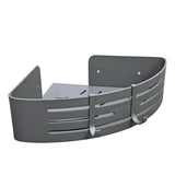 8.85  Bathroom Corner Shower Shelf Aluminum No Drill Adhesive Storage Rack 22252
