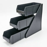 3 Tier PP Countertop Organizer Bar Storage Box 20.8  Beverage Supply Holder 22263-14