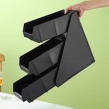 3 Tier PP Countertop Organizer Bar Storage Box 20.8  Beverage Supply Holder 22263-14