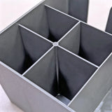Multi Compartment Storage Box PP Counter Organizer for Coffee Milk Tea Shop 22263-1