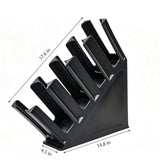 4-Slot Angled Cup Holder 3.5 LBS PP Organizer 4.5x14.7x17.6 Cup&Lid Storage Rack 22263-3