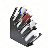 4-Slot Angled Cup Holder 3.5 LBS PP Organizer 4.5x14.7x17.6 Cup&Lid Storage Rack 22263-3