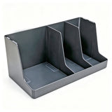 3-Compartment Cup Holder Organizer 1.9 LBS PP 16.14x8.07x7.48  Black 22263-4