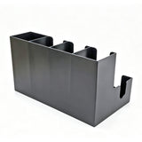 PP Multi Compartment Countertop Organizer Cup Lid Straw Storage Box Rack 16.5  22263-8