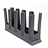 4 Compartment PP Cup Holder Organizer Countertop Coffee Tea Cup Rack 18.7  22263-9