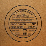 25PC Shipping Boxes 24X14X4" Corrugated Cardboard Packing Moving Storage 24X14X4-25PK