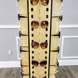 FixtureDisplays� 4-Sided Wood Floor Display Storage Holds 72-Pair Sunglass Readingglass Retail 2558-4B