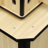 FixtureDisplays� 4-Sided Wood Floor Display Storage Holds 72-Pair Sunglass Readingglass Retail 2558-4B