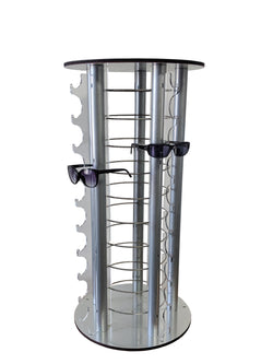 Round Counter Eyewear Stand Mirrors 50 Pair Sunglass Reading Glass Retail Store