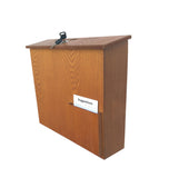 Ballot Box Collection Donation Charity Box Suggestion Fundraising MDF Wood Box