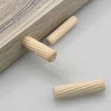 12PK M6X30MM Fluted Wood Dowel Pins for Easy Insertion Furniture Crafts Projects 2904-DoweL