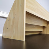 Countertop Book Shelf Display Greeting Card Rack 3 Tier Literature Magazine