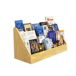 Countertop Book Shelf Display Greeting Card Rack 3 Tier Literature Magazine