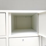 31X14X14" Secure Metal Locker Cabinet Storage Organizer 5X4X13" 15-Slot Cubby 300000