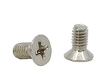 100PK M4 X 10mm Pitch 0.7mm   Phillips Flat Head Machine Screw (Countersunk) Carbon Steel