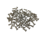 100PK M4 X 14mm Pitch 0.7mm   Phillips Flat Head Machine Screw (Countersunk) Carbon Steel
