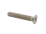 100PK M4 X 40mm Pitch 0.7mm   Phillips Flat Head Machine Screw (Countersunk) Carbon Steel