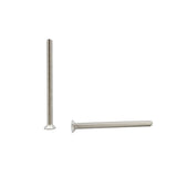 25PK M6X80mm Pitch 1.00mm Phillips Flat Head Machine Screw (Countersunk) Carbon Steel
