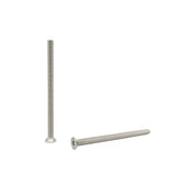 25PK M6X90mm Pitch 1.00mm Phillips Flat Head Machine Screw (Countersunk) Carbon Steel