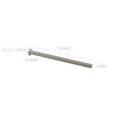 25PK M6X100mm Pitch 1.00mm Phillips Flat Head Machine Screw (Countersunk) Carbon Steel