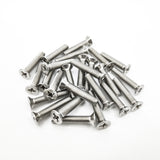 25PK M8X40mm Pitch 1.25mm Phillips Flat Head Machine Screw (Countersunk) Carbon Steel
