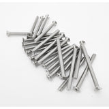25PK M8X100mm Pitch 1.25mm Phillips Flat Head Machine Screw (Countersunk) Carbon Steel