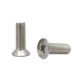 25PK M10X30mm Pitch 1.50mm Phillips Flat Head Machine Screw (Countersunk) Carbon Steel