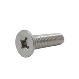 225PK M10X40mm Pitch 1.50mm Phillips Flat Head Machine Screw (Countersunk) Carbon Steel