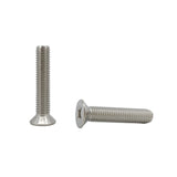 25PK M10X50mm Pitch 1.50mm Phillips Flat Head Machine Screw (Countersunk) Carbon Steel