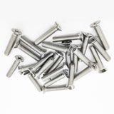 25PK M10X50mm Pitch 1.50mm Phillips Flat Head Machine Screw (Countersunk) Carbon Steel