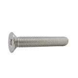 25PK M10X60mm Pitch 1.50mm Phillips Flat Head Machine Screw (Countersunk) Carbon Steel