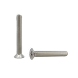 25PK M10X70mm Pitch 1.50mm Phillips Flat Head Machine Screw (Countersunk) Carbon Steel