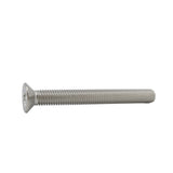 25PK M10X90mm Pitch 1.50mm Phillips Flat Head Machine Screw (Countersunk) Carbon Steel