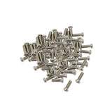 100PK M3 X 12mm Pitch 0.5mm Phillips Flat Head Machine Screw (Countersunk) Carbon Steel