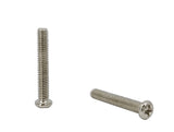 100PK M3 X 25mm Pitch 0.5mm Phillips Flat Head Machine Screw (Countersunk) Carbon Steel