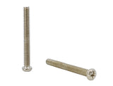 100PK M3 X 35mm Pitch 0.5mm Phillips Flat Head Machine Screw (Countersunk) Carbon Steel
