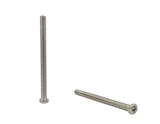 100PK M3 X 50mm Pitch 0.5mm Phillips Flat Head Machine Screw (Countersunk) Carbon Steel