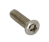 100PK M3.5 X 12mm Phillips Flat Head Machine Screw (Countersunk) Carbon Steel