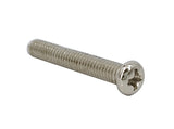 100PK M3.5 X 25mm Phillips Flat Head Machine Screw (Countersunk) Carbon Steel