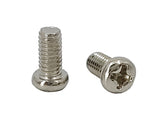 100PK M4 X 8mm Pitch 0.7mm Phillips Flat Head Machine Screw (Countersunk) Carbon Steel